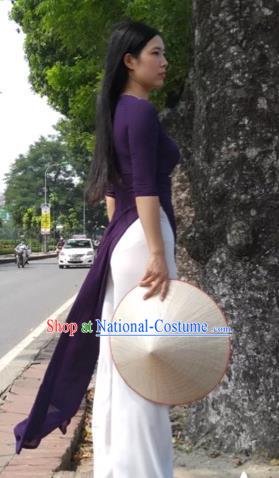 Vietnamese Trational Dress Vietnam Ao Dai Cheongsam Clothing