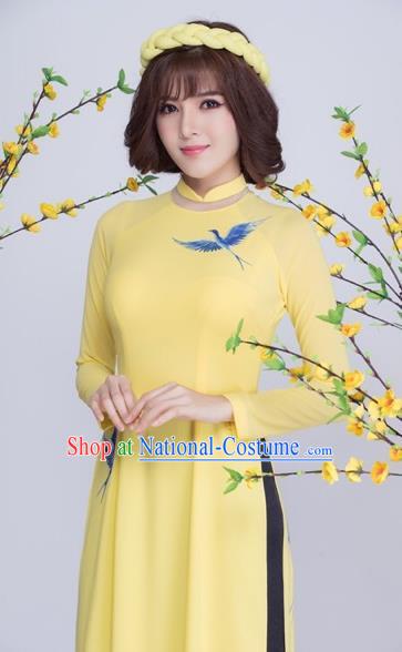 Vietnamese Trational Dress Vietnam Ao Dai Qipao Clothing