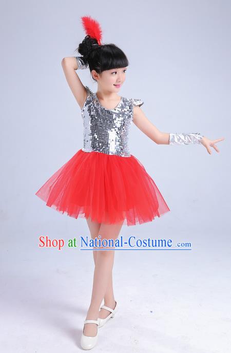 Traditional Chinese Yangge Fan Dancing Costume and Accessories