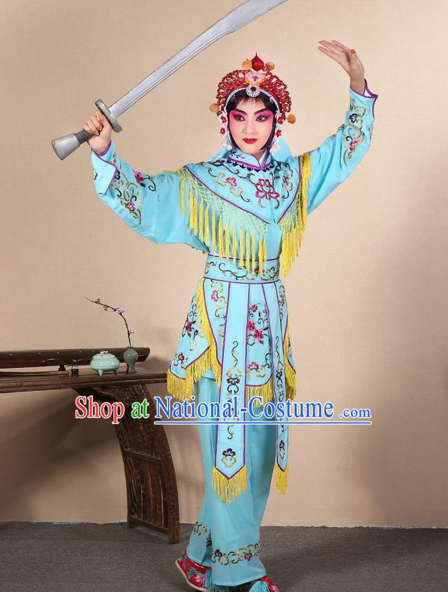 Traditional Beijing Opera Ancient Chinese Young Women Dress Clothing