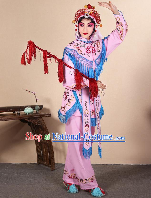 Traditional Beijing Opera Ancient Chinese Young Women Dress Clothing