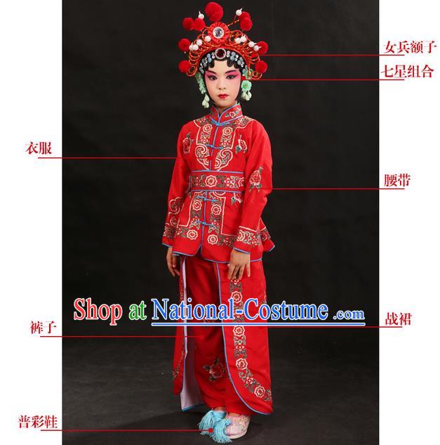 China Peking Opera Gifted Youth Man Costume Embroidered Robe Opera Costumes