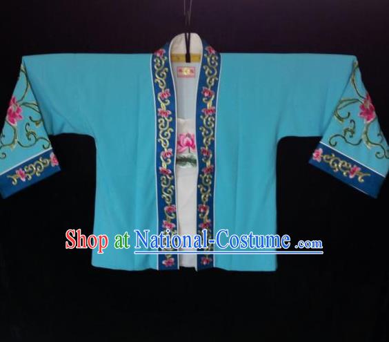 Traditional Chinese Peking Opera Costumes, China Beijing Opera High-grade Silk Embroidered Lotus Flower Clothing for Women