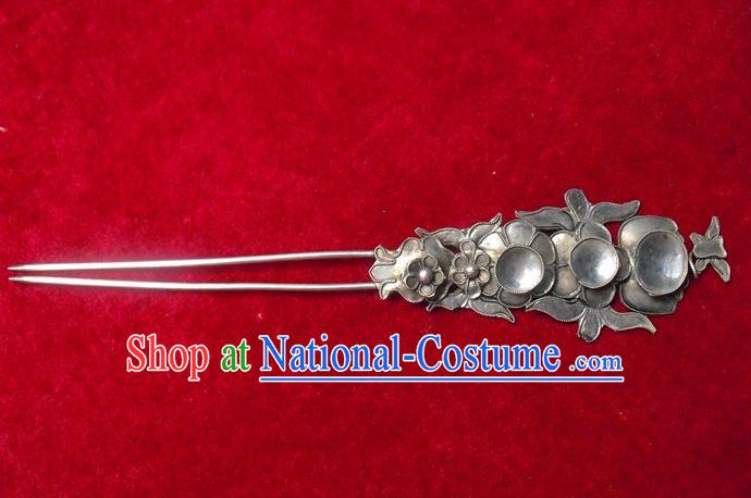 Traditional Chinese Ancient Classical Handmade Hair Accessories Hanfu Headwear Han Dynasty Palace Hairpin for Women