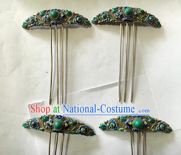 Chinese Ancient Style Hair Jewelry Accessories Hairpins Headwear Headdress Hair Fascinators for Women