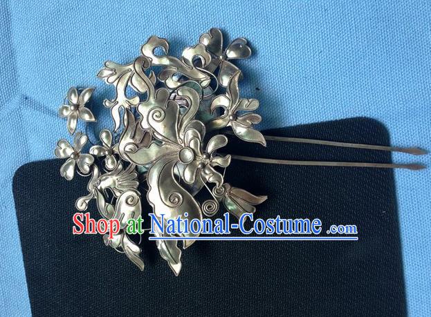 Traditional Handmade Chinese Ancient Classical Hanfu Hair Accessories Barrettes Step Shake, Wedding Bride Hair Sticks Hair Fascinators Hairpins for Women