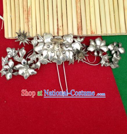 Traditional Handmade Chinese Ancient Classical Hair Accessories Barrettes Hairpins, Step Shake Hair Sticks Hair Jewellery for Women