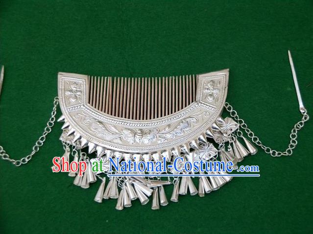 Traditional Handmade Chinese Ancient Classical Hair Accessories Headwear Barrettes Hanfu Hairpins, Ming Dynasty Imperial Step Shake Hair Combs Hair Jewellery for Women