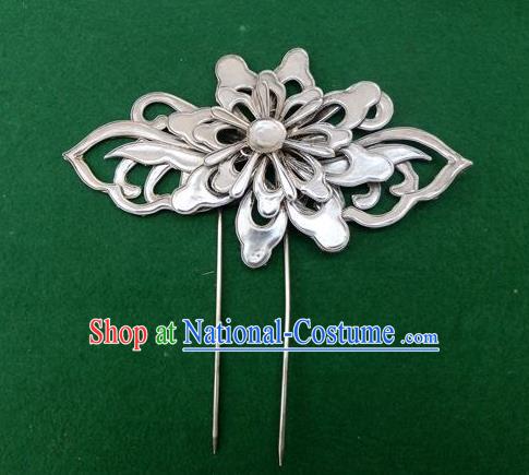 Traditional Handmade Chinese Ancient Classical Hair Jewellery Accessories Flower Barrettes, Ming Dynasty Wedding Hair Sticks Hair Fascinators Hairpins for Women