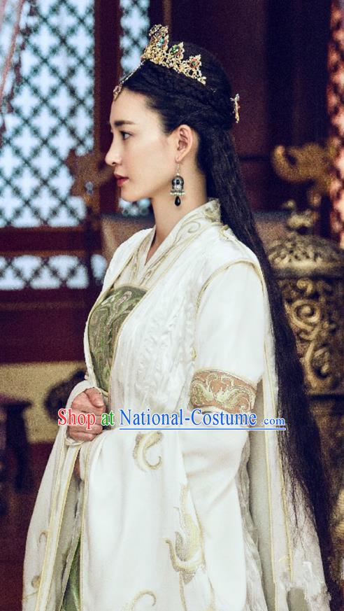 Ancient Chinese Costume Chinese Style Wedding Dress Northern and Southern Dynasties ancient palace Lady clothing