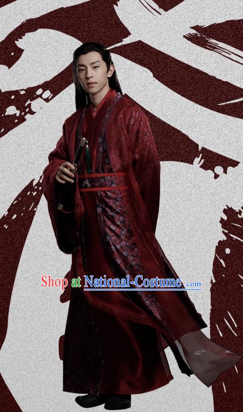 Traditional Ancient Chinese Northern and Southern Dynasties Nobility Childe Wedding Costume, Princess Agents Northern Wei Dynasty Prince Clothing Childe Dress