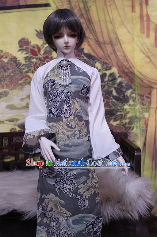 Top Grade Traditional China Ancient Young Lady Costumes Cheongsam, China Ancient Cosplay Qipao Clothing for Adults and Kids