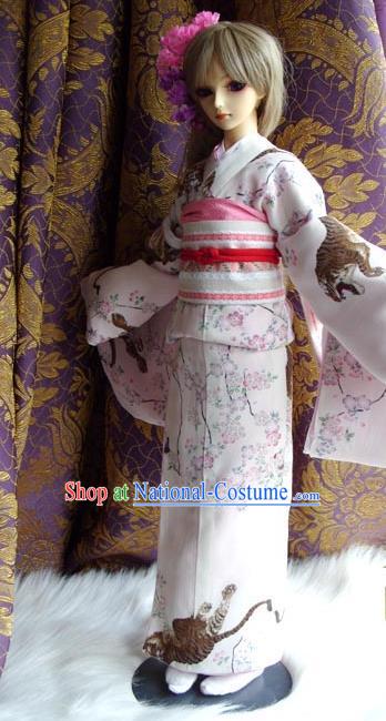 Top Grade Traditional China Ancient Palace Lady Kimono Costumes Complete Set, China Ancient Cosplay Dress Clothing for Adults and Kids