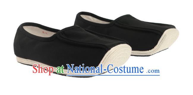 Chinese Ancient Peking Opera Cloth Shoes, Traditional Chinese Beijing Opera Hanfu Shoe for Men