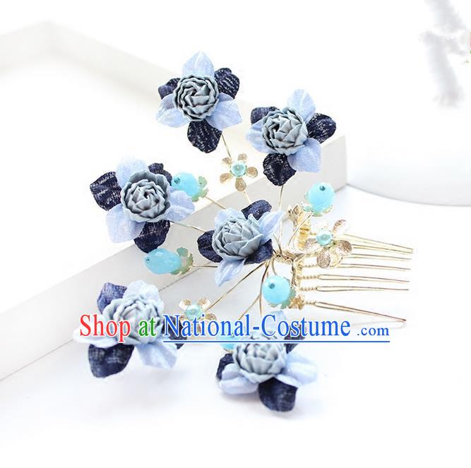 Chinese Ancient Style Hair Jewelry Accessories Hairpins Headwear Headdress Hair Fascinators for Women