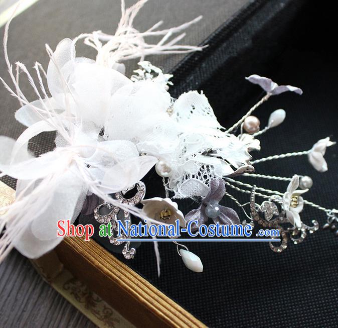 Chinese Ancient Style Hair Jewelry Accessories Hairpins Headwear Headdress Hair Fascinators for Women