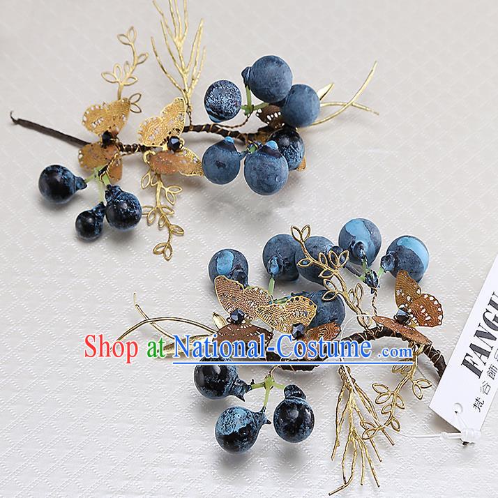 Chinese Ancient Style Hair Jewelry Accessories Hairpins Headwear Headdress Hair Fascinators for Women