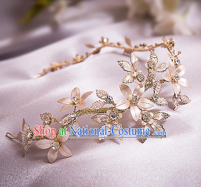 Top Grade Handmade Wedding Dragonfly Hair Accessories Bride Hair Clasp, Traditional Baroque Princess Headband Headpiece for Women