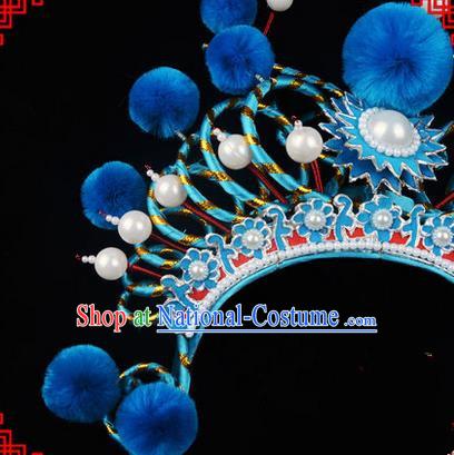 Chinese Ancient Peking Opera Hair Accessories Traditional Chinese Beijing Opera Props Head Ornaments Headwear