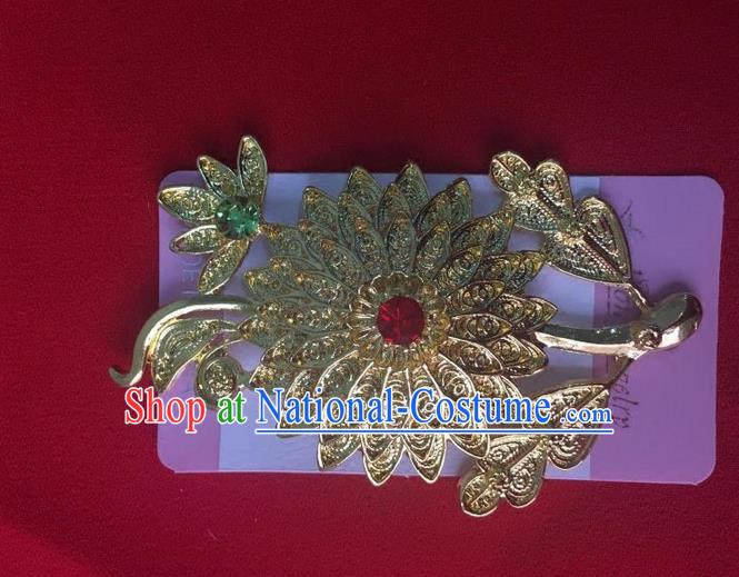 Traditional Traditional Thailand Jewelry Accessories, Southeast Asia Thai Brooch for Women