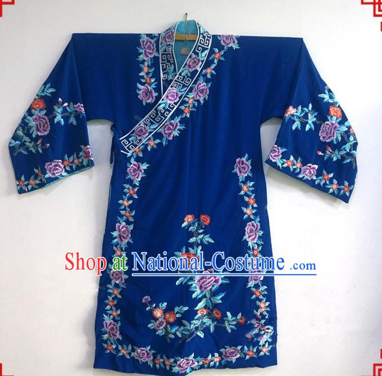 China Peking Opera Gifted Youth Man Costume Embroidered Robe Opera Costumes