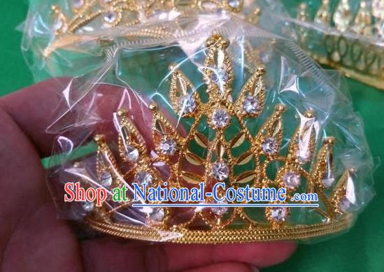 Traditional Traditional Thailand Hair Accessories, Southeast Asia Thai Dai Nationality Royal Crown for Women