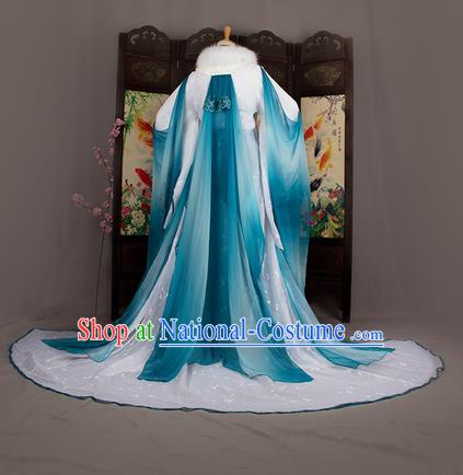 Chinese Ancient Cosplay Costumes Chinese Traditional Embroidered Clothes Ancient Chinese Cosplay Swordsman Knight Costume