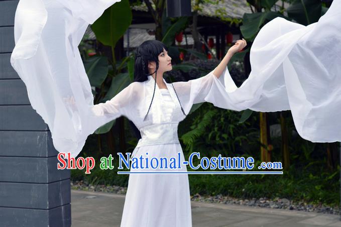 Chinese Ancient Cosplay Costumes Chinese Traditional Embroidered Clothes Ancient Chinese Cosplay Swordsman Knight Costume