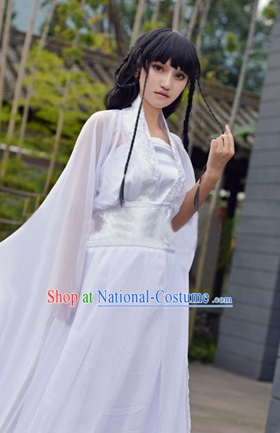 Chinese Ancient Cosplay Costumes Chinese Traditional Embroidered Clothes Ancient Chinese Cosplay Swordsman Knight Costume