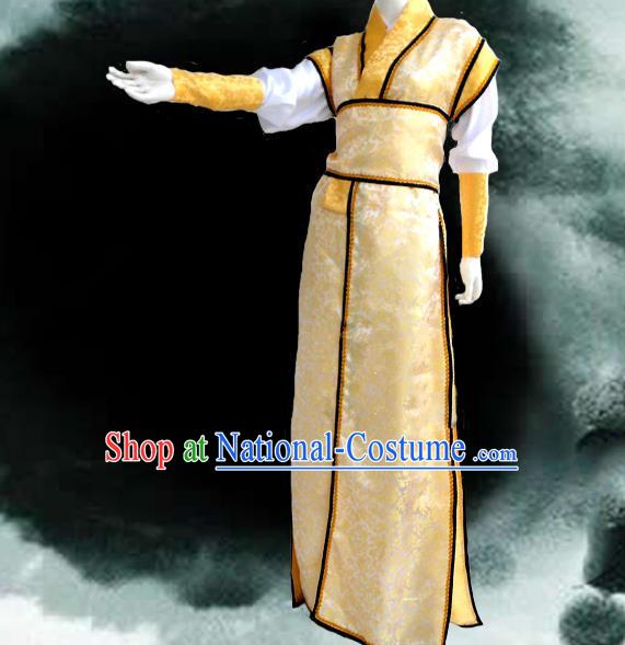 Traditional Chinese Cosplay Male Prince Costume, Chinese Ancient Hanfu Han Dynasty Swordsman Clothing for Men