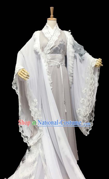 Chinese Ancient Cosplay Costumes Chinese Traditional Embroidered Clothes Ancient Chinese Cosplay Swordsman Knight Costume