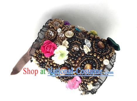 Top Grade Asian China Wristlet, Chinese Princess Handmade Beads Bracelet for Women