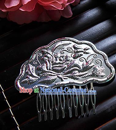 Top Grade Handmade Traditional China Hair Accessories Hair Comb, Ancient Chinese Hanfu Hairpins for Women