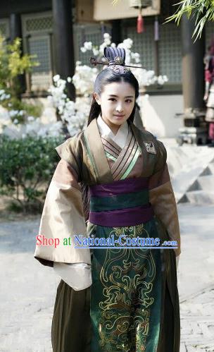 Asian Chinese Traditional Ming Dynasty Prince Costume and Headpiece Complete Set, China Elegant Hanfu Nobility Childe Embroidered Robes for Men