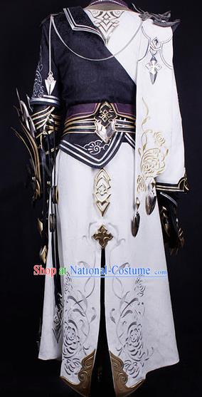 Chinese Ancient Cosplay Costumes Chinese Traditional Embroidered Clothes Ancient Chinese Cosplay Swordsman Knight Costume