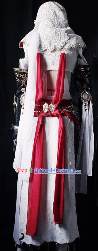 Chinese Ancient Cosplay Costumes Chinese Traditional Embroidered Clothes Ancient Chinese Cosplay Swordsman Knight Costume