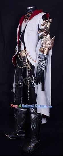 Chinese Ancient Cosplay Costumes Chinese Traditional Embroidered Clothes Ancient Chinese Cosplay Swordsman Knight Costume