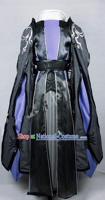 Chinese Ancient Cosplay Costumes Chinese Traditional Embroidered Clothes Ancient Chinese Cosplay Swordsman Knight Costume