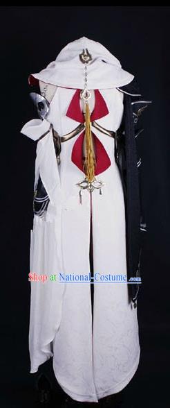 Chinese Ancient Cosplay Costumes Chinese Traditional Embroidered Clothes Ancient Chinese Cosplay Swordsman Knight Costume