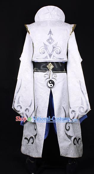 Chinese Ancient Cosplay Costumes Chinese Traditional Embroidered Clothes Ancient Chinese Cosplay Swordsman Knight Costume