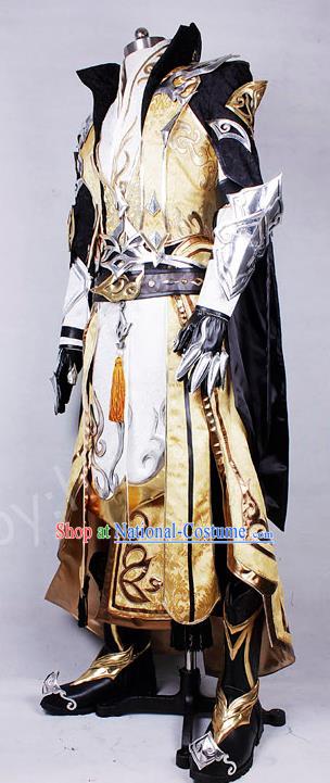 Chinese Ancient Cosplay Costumes Chinese Traditional Embroidered Clothes Ancient Chinese Cosplay Swordsman Knight Costume