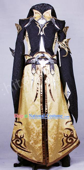 Chinese Ancient Cosplay Costumes Chinese Traditional Embroidered Clothes Ancient Chinese Cosplay Swordsman Knight Costume