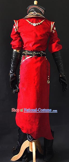 Chinese Ancient Cosplay Costumes Chinese Traditional Embroidered Clothes Ancient Chinese Cosplay Swordsman Knight Costume