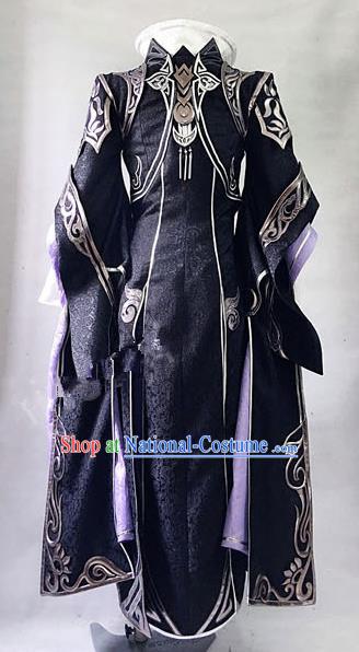 Chinese Ancient Cosplay Costumes Chinese Traditional Embroidered Clothes Ancient Chinese Cosplay Swordsman Knight Costume