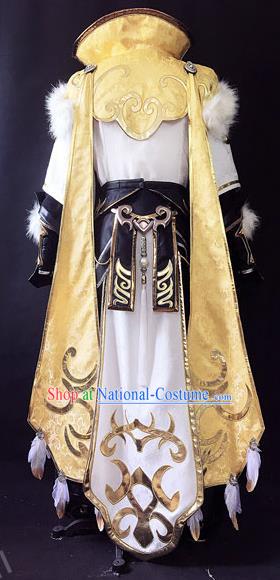 Chinese Ancient Cosplay Costumes Chinese Traditional Embroidered Clothes Ancient Chinese Cosplay Swordsman Knight Costume