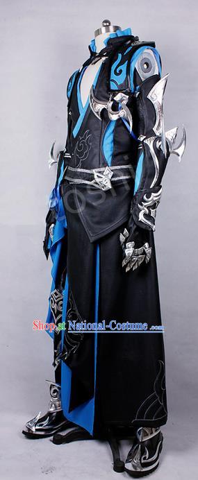 Chinese Ancient Cosplay Costumes Chinese Traditional Embroidered Clothes Ancient Chinese Cosplay Swordsman Knight Costume