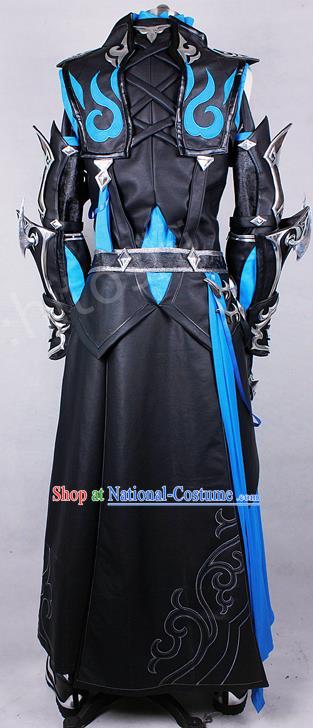 Chinese Ancient Cosplay Costumes Chinese Traditional Embroidered Clothes Ancient Chinese Cosplay Swordsman Knight Costume