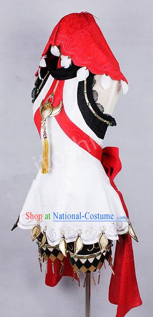 Chinese Ancient Cosplay Costumes Chinese Traditional Embroidered Clothes Ancient Chinese Cosplay Swordsman Knight Costume