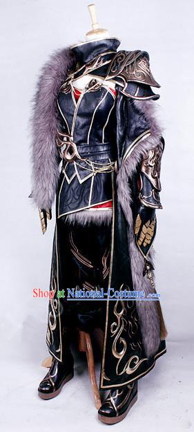 Chinese Ancient Cosplay Costumes Chinese Traditional Embroidered Clothes Ancient Chinese Cosplay Swordsman Knight Costume