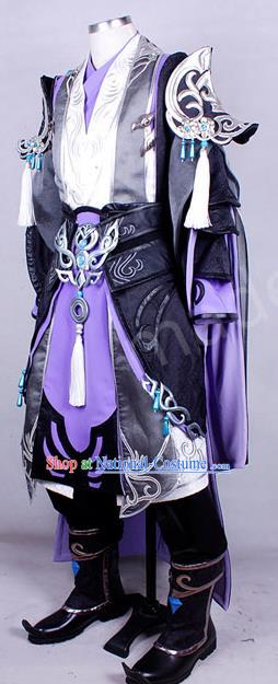 Chinese Ancient Cosplay Costumes Chinese Traditional Embroidered Clothes Ancient Chinese Cosplay Swordsman Knight Costume